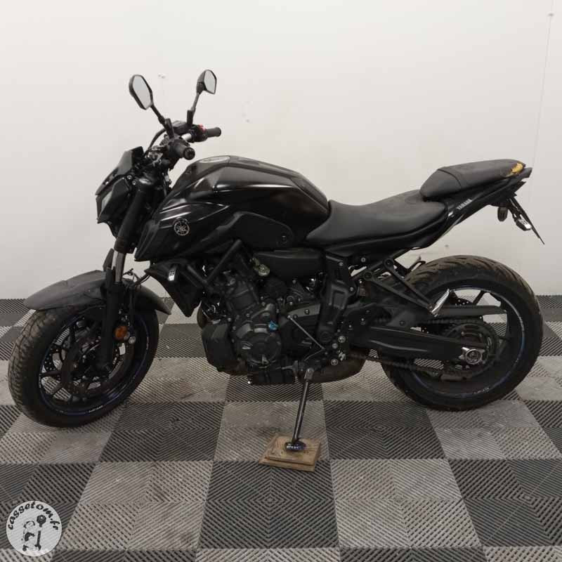 YAMAHA MT-07 689 2021 accidentée - La Casse de l Oncle Tom