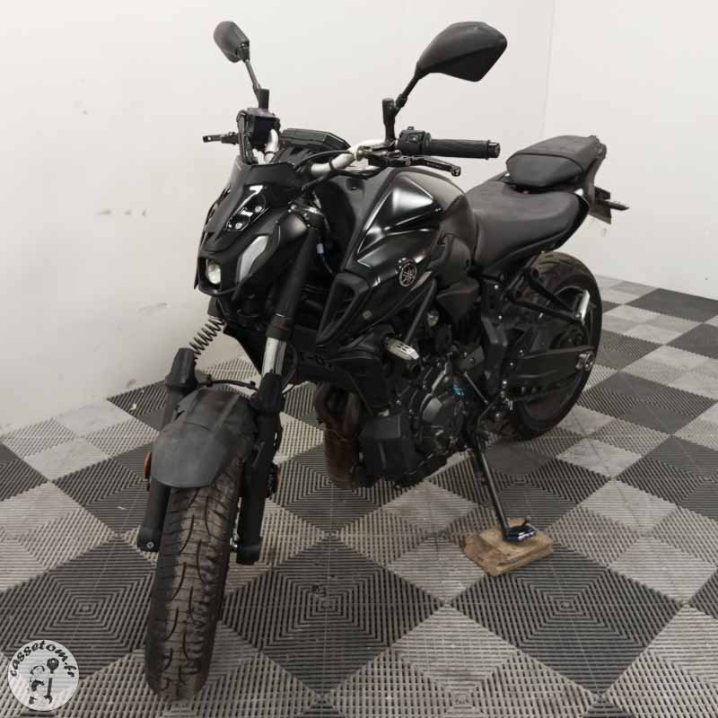 YAMAHA MT-07 689 2021 accidentée - La Casse de l Oncle Tom