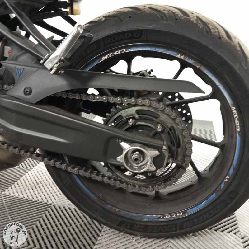 YAMAHA MT-07 689 2021 accidentée - La Casse de l Oncle Tom