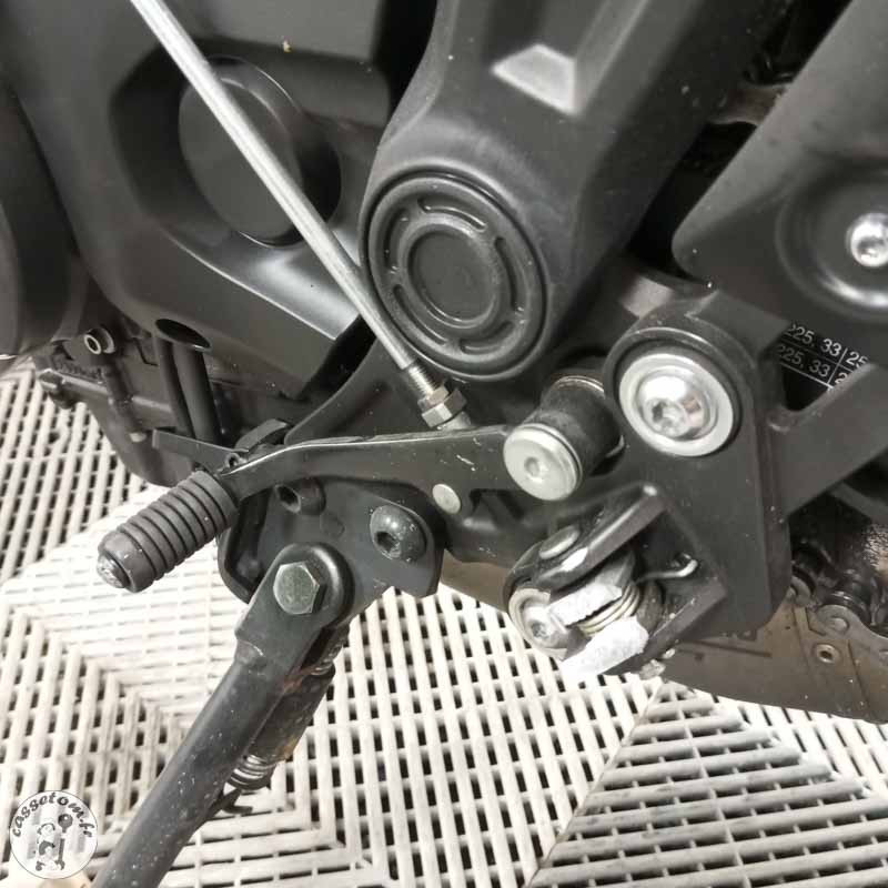 YAMAHA MT-07 689 2021 accidentée - La Casse de l Oncle Tom