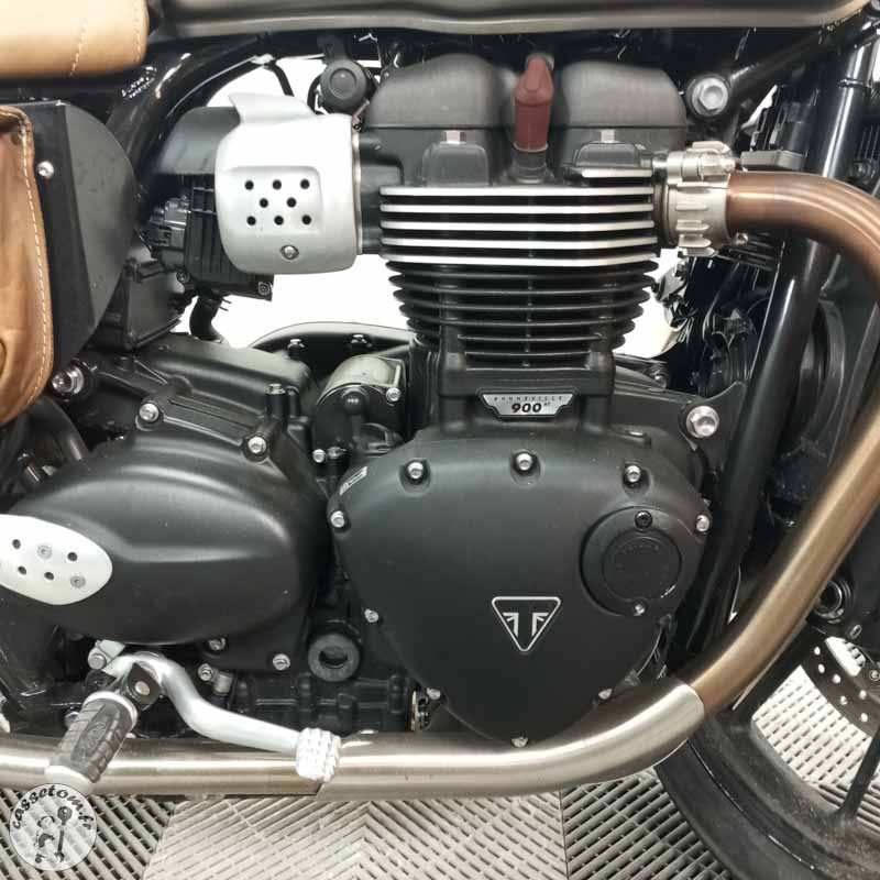 TRIUMPH STREETTWI 900 2019 accidentée - La Casse de l Oncle Tom