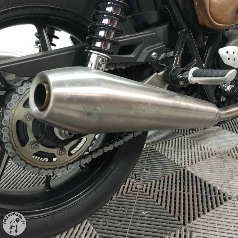 TRIUMPH STREETTWI 900 2019 accidentée - La Casse de l Oncle Tom