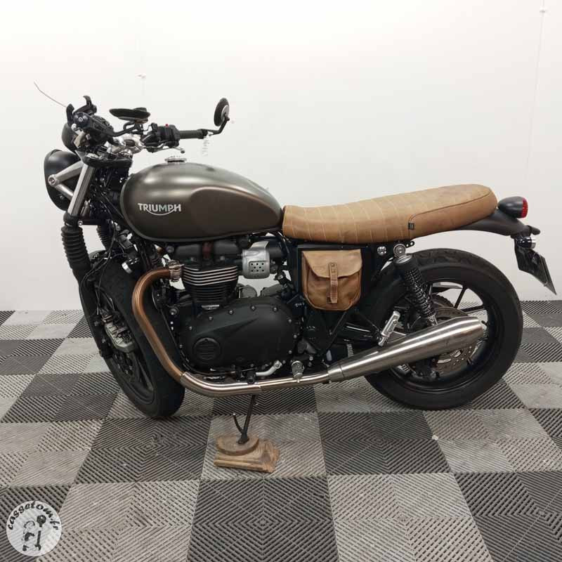 TRIUMPH STREETTWI 900 2019 accidentée - La Casse de l Oncle Tom