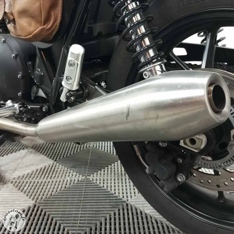 TRIUMPH STREETTWI 900 2019 accidentée - La Casse de l Oncle Tom