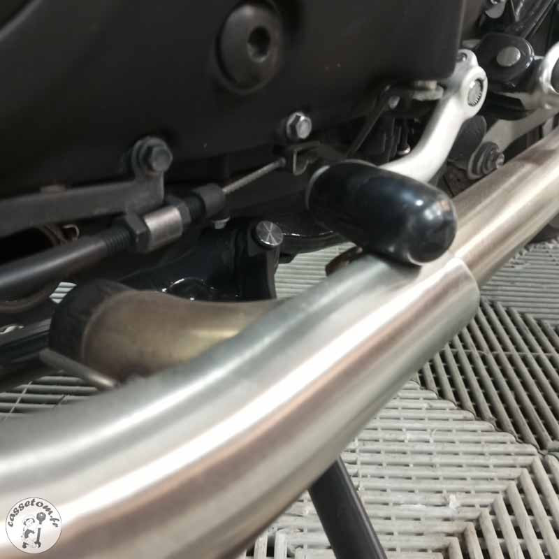 TRIUMPH STREETTWI 900 2019 accidentée - La Casse de l Oncle Tom