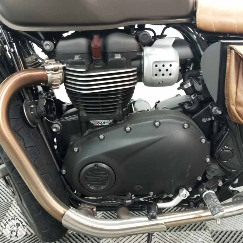 TRIUMPH STREETTWI 900 2019 accidentée - La Casse de l Oncle Tom