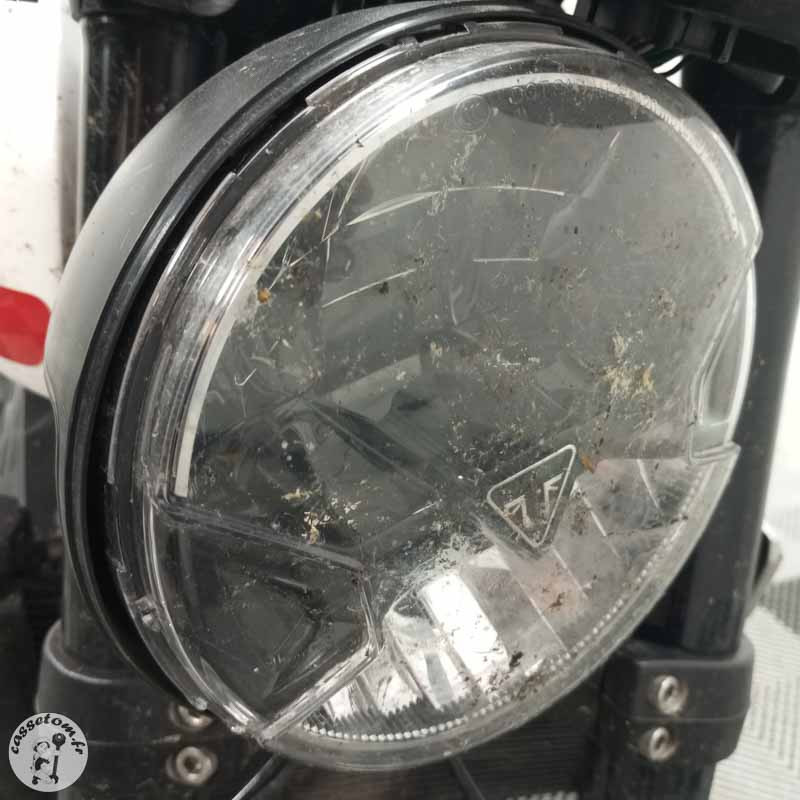 TRIUMPH TRID 660 2021 accidentée - La Casse de l Oncle Tom