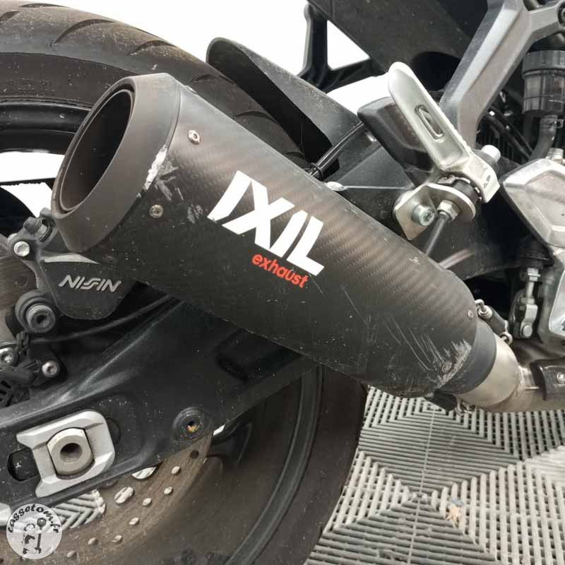 TRIUMPH TRID 660 2021 accidentée - La Casse de l Oncle Tom