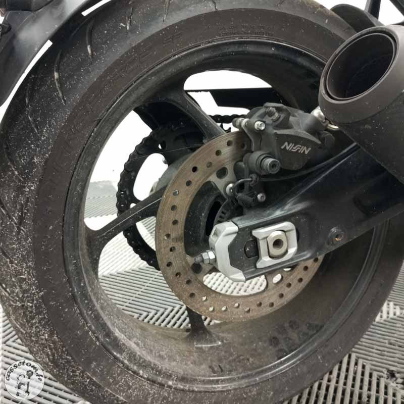 TRIUMPH TRID 660 2021 accidentée - La Casse de l Oncle Tom