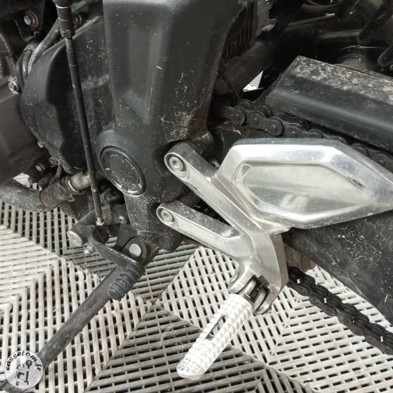 TRIUMPH TRID 660 2021 accidentée - La Casse de l Oncle Tom
