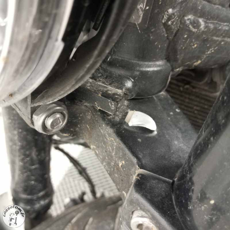 TRIUMPH TRID 660 2021 accidentée - La Casse de l Oncle Tom