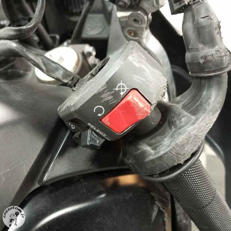 YAMAHA XTZ690 689 2021 accidentée - La Casse de l Oncle Tom