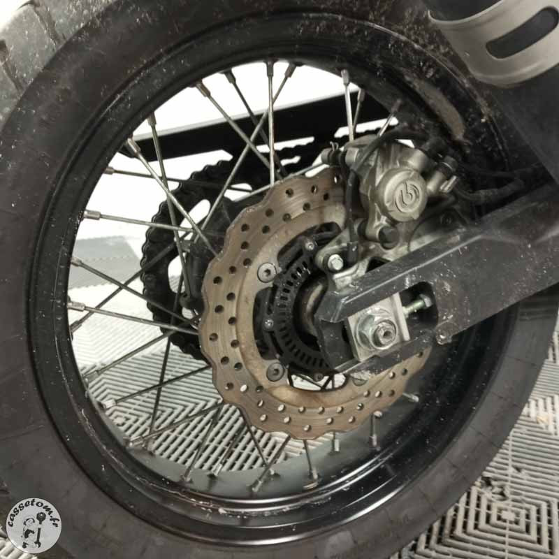 YAMAHA XTZ690 689 2021 accidentée - La Casse de l Oncle Tom