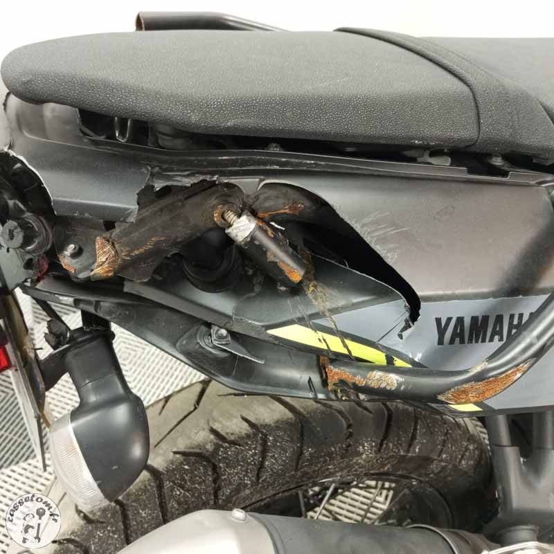 YAMAHA XTZ690 689 2021 accidentée - La Casse de l Oncle Tom