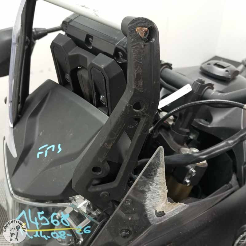 YAMAHA XTZ690 689 2021 accidentée - La Casse de l Oncle Tom