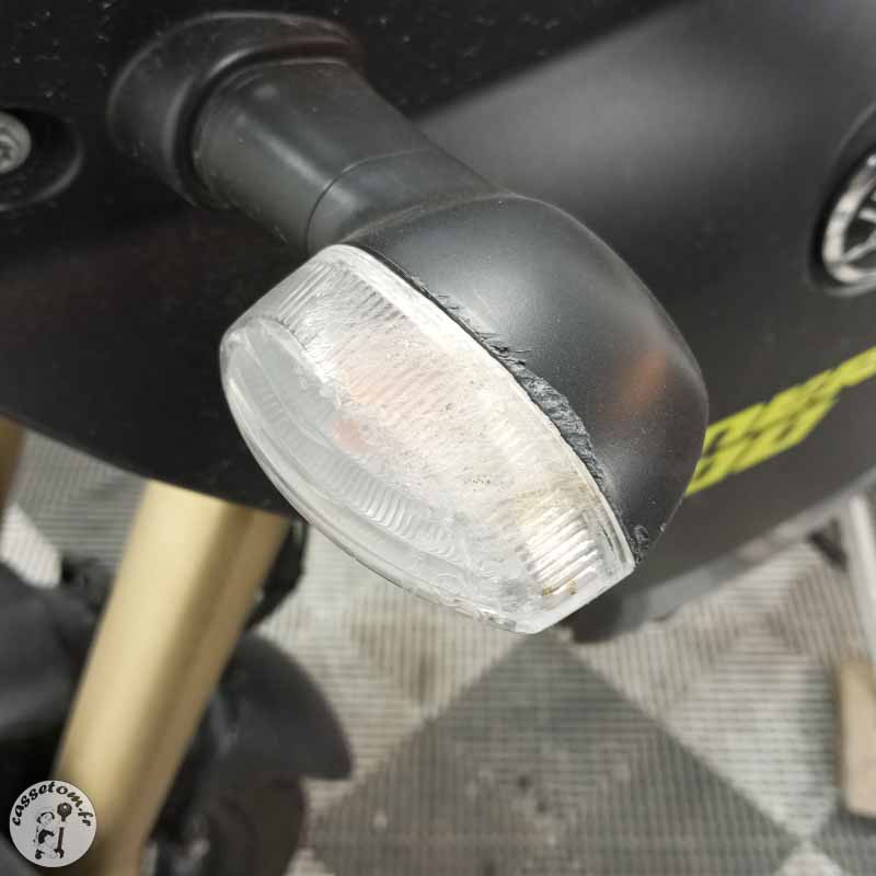 YAMAHA XTZ690 689 2021 accidentée - La Casse de l Oncle Tom
