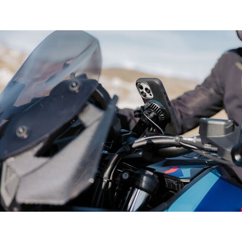 Support de smartphone moto QUAD LOCK PRO fixation guidon