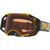 Masque OAKLEY Airbrake MX - Moto Yellow - écran Prizm Bronze