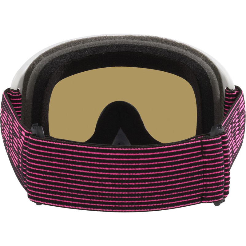 Masque OAKLEY O Frame 2.0 Pro MX - White/Pink Streaks - écran Black Ice Iridium