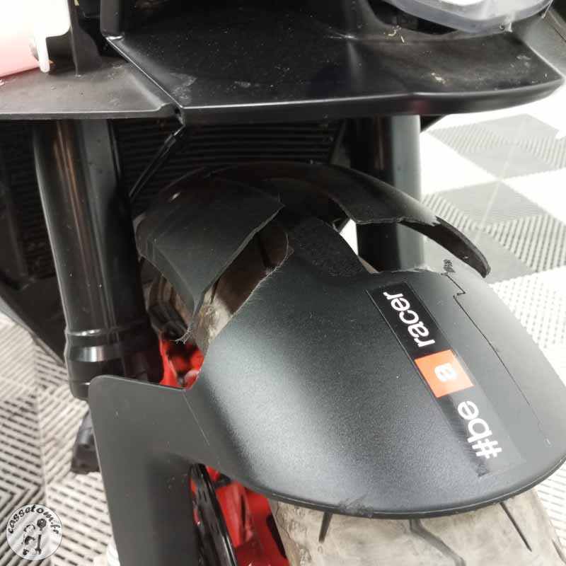 APRILIA TUONO 660 2024 accidentée - La Casse de l Oncle Tom