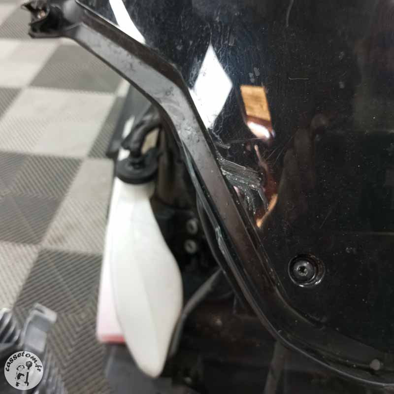 APRILIA TUONO 660 2024 accidentée - La Casse de l Oncle Tom