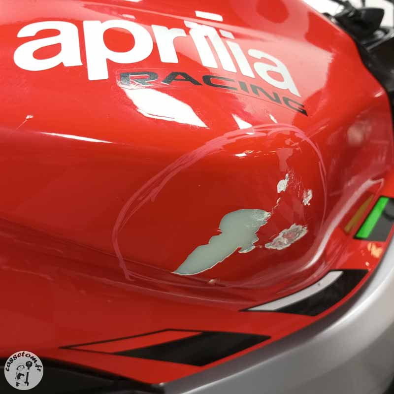 APRILIA TUONO 660 2024 accidentée - La Casse de l Oncle Tom