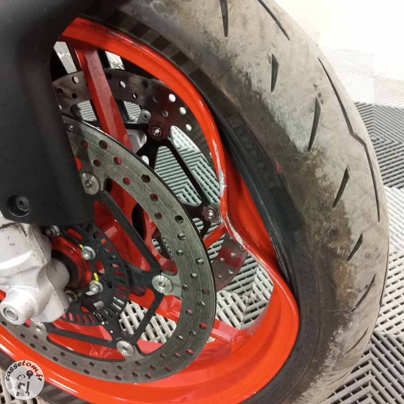 APRILIA TUONO 660 2024 accidentée - La Casse de l Oncle Tom