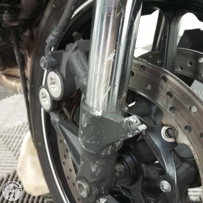 YAMAHA MT-09 847 2014 accidentée - La Casse de l Oncle Tom