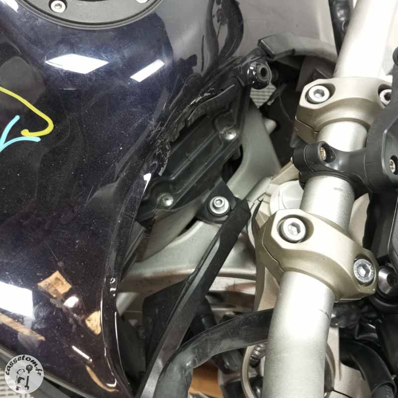 YAMAHA MT-09 847 2014 accidentée - La Casse de l Oncle Tom