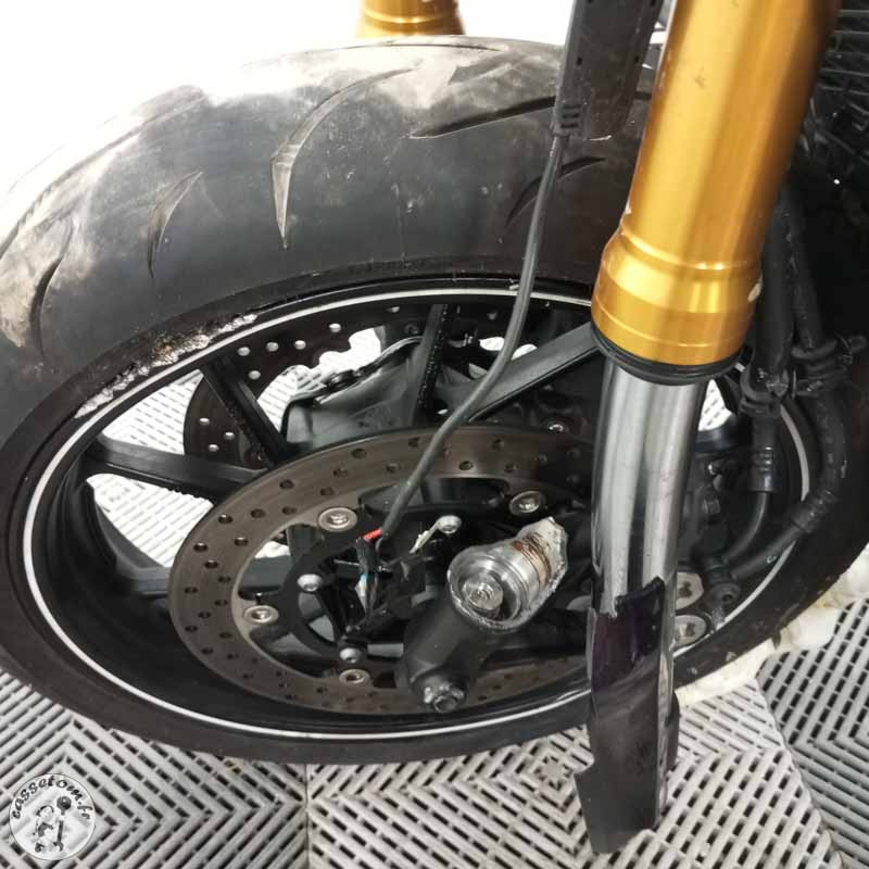 YAMAHA MT-09 847 2014 accidentée - La Casse de l Oncle Tom