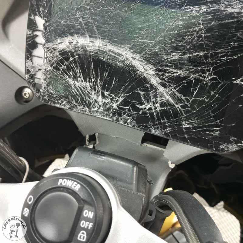 B.M.W. R1250RS 1254 2020 accidentée - La Casse de l Oncle Tom