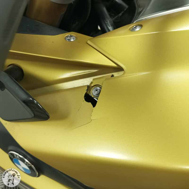 B.M.W. R1250RS 1254 2020 accidentée - La Casse de l Oncle Tom
