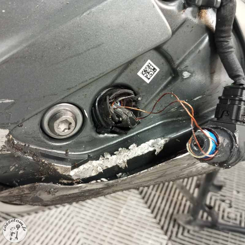 B.M.W. R1250RS 1254 2020 accidentée - La Casse de l Oncle Tom