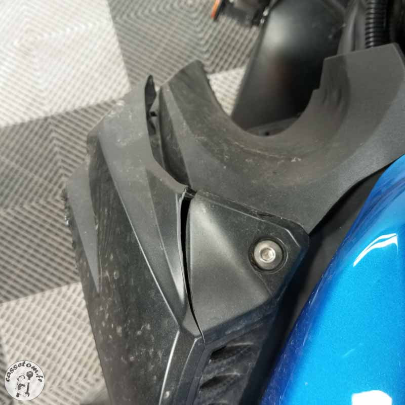 HONDA CB500FA 471 2019 accidentée - La Casse de l Oncle Tom