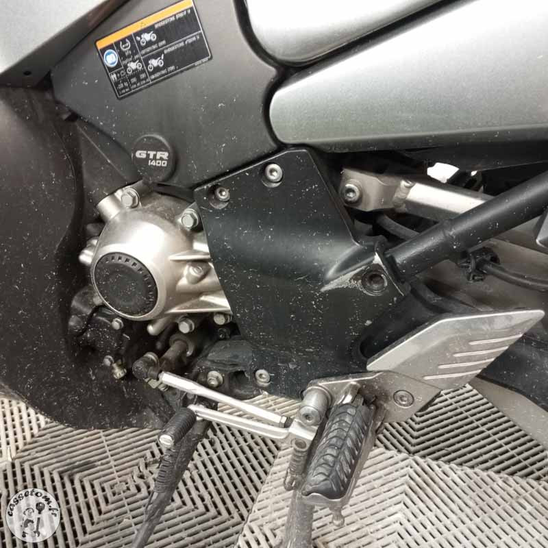 KAWASAKI 1400GTR 1352 2016 accidentée - La Casse de l Oncle Tom