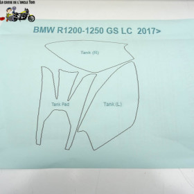 Strickers protection de réservoir BMW 1200-1250 r / gs / lc 2017 - 43640-100