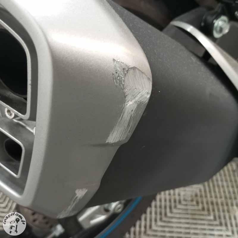 CF MOTO 450NK 449 2026 accidentée - La Casse de l Oncle Tom