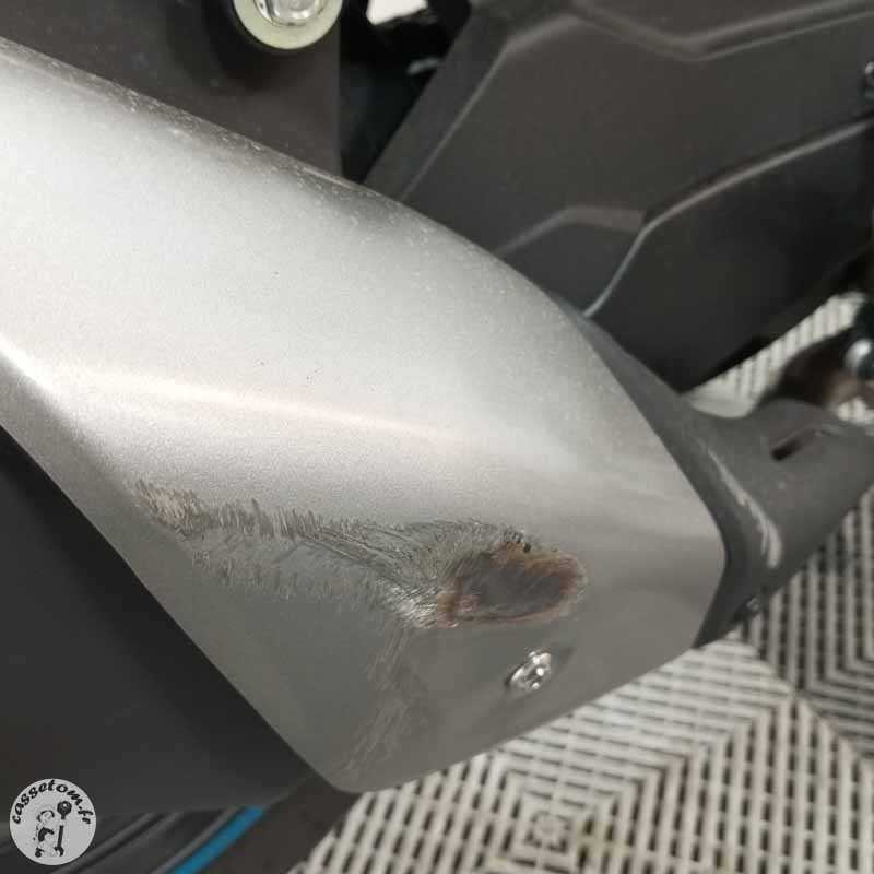 CF MOTO 450NK 449 2026 accidentée - La Casse de l Oncle Tom