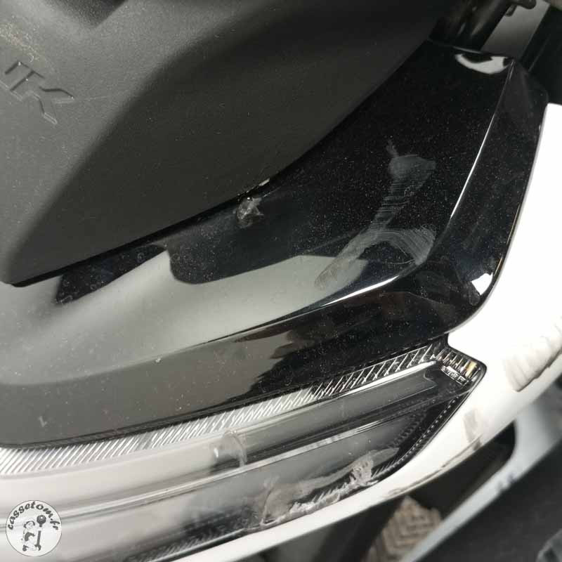 CF MOTO 450NK 449 2026 accidentée - La Casse de l Oncle Tom