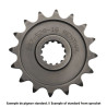 Kit chaîne RENTHAL 520R1 13/51-116 standard - couronne standard