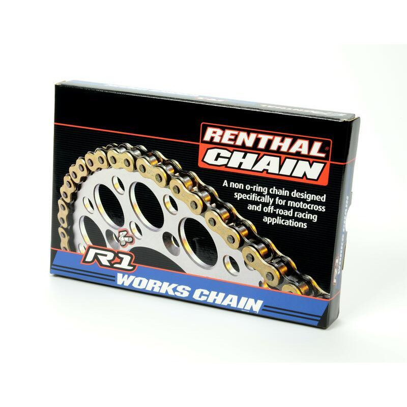 Kit chaîne RENTHAL 520R1 13/51-116 standard - couronne standard