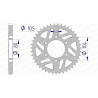 Kit chaîne AFAM 525 XHR4 - 17/39-110 - Couronne alu standard