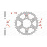 Kit chaîne AFAM 525 XHR4 - 15/40-110 - Couronne acier standard