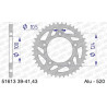 Kit chaîne AFAM 520 XHR4 - 15/43-106 - Couronne alu standard