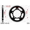 Kit chaîne AFAM 525 XHR4 - 15/42-110 - Couronne acier standard