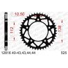 Kit chaîne AFAM 525 XHR4 - 16/45-120 - Couronne acier standard
