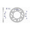 Kit chaîne AFAM 520 XSR4 - 16/46-118 - Couronne alu standard
