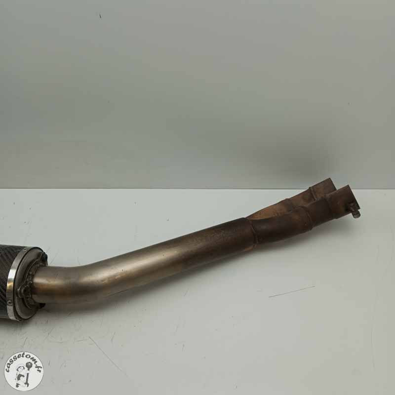 Silencieux "Mig" avec collecteur "Devil" sans chicane Honda 900 cbr rr SC29 1995 - Cassetom - Nos pieces motos