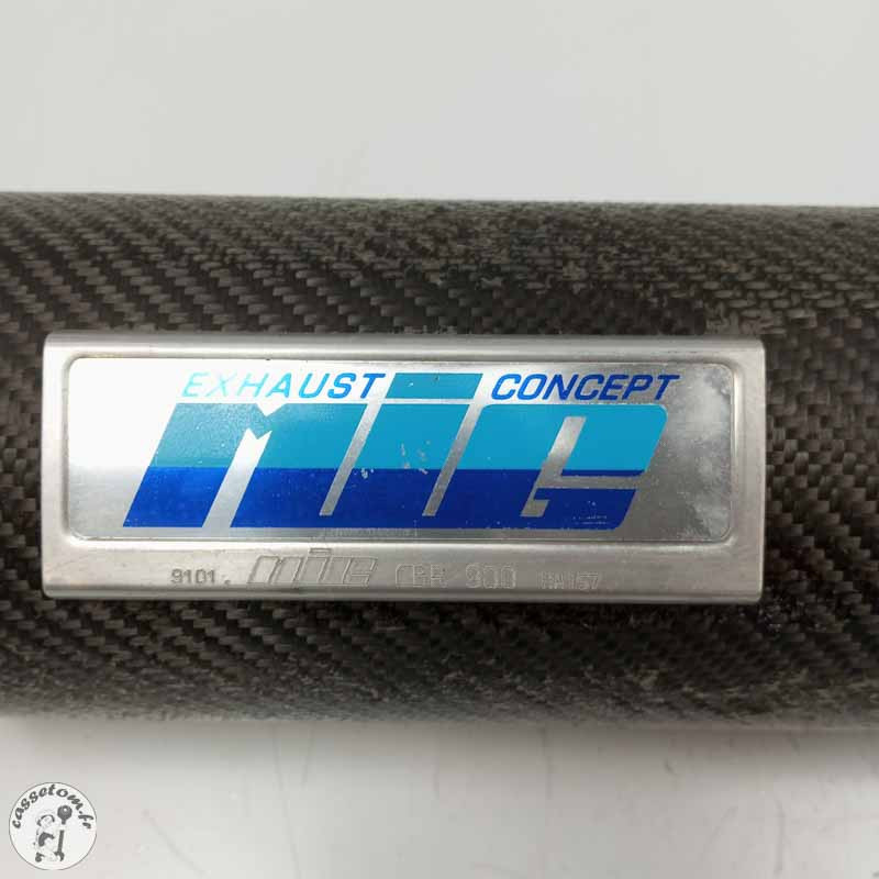 Silencieux "Mig" avec collecteur "Devil" sans chicane Honda 900 cbr rr SC29 1995 - Cassetom - Nos pieces motos