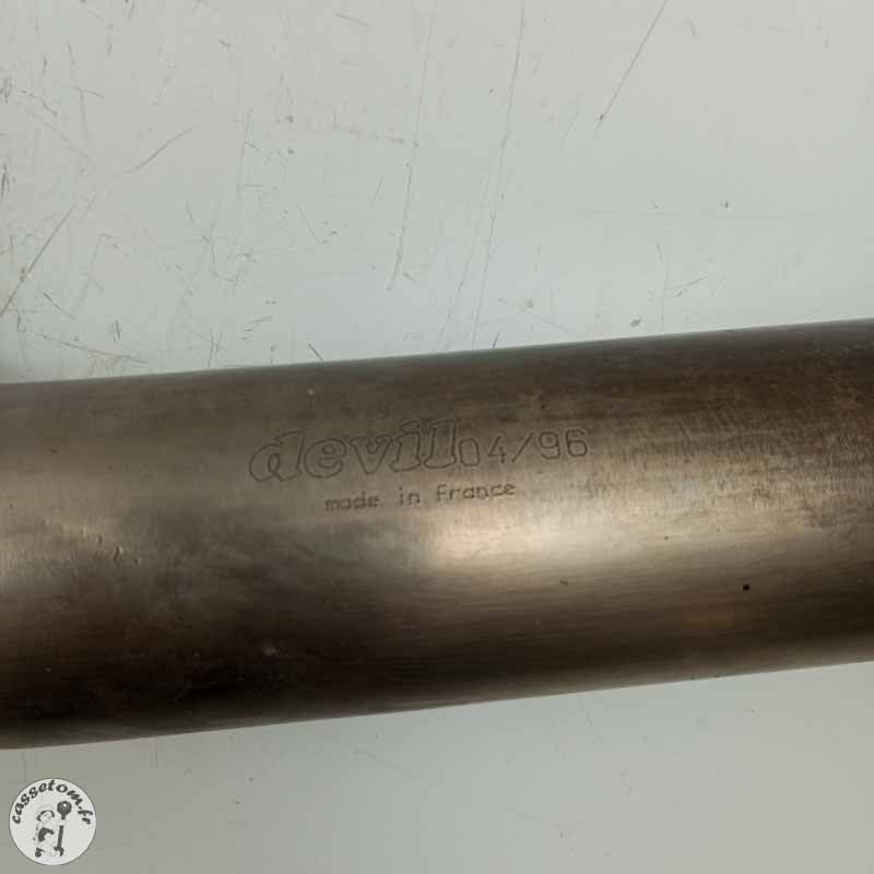 Silencieux "Mig" avec collecteur "Devil" sans chicane Honda 900 cbr rr SC29 1995 - Cassetom - Nos pieces motos